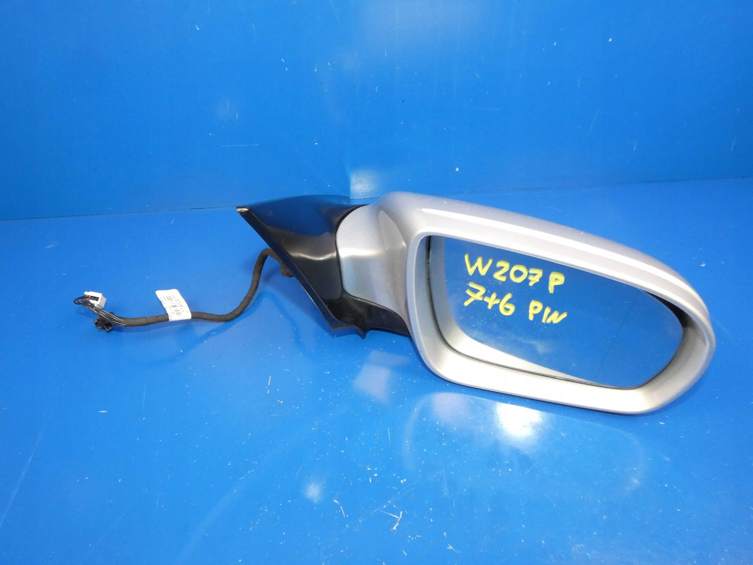 MERCEDES W207 E KLASA COUPE mirror exterior right 6+7 13 PIN EUROPA
