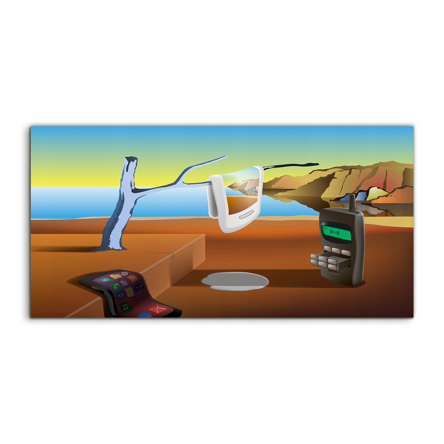 Obraz 120x60 ako darček Krajina Bunky na stenu