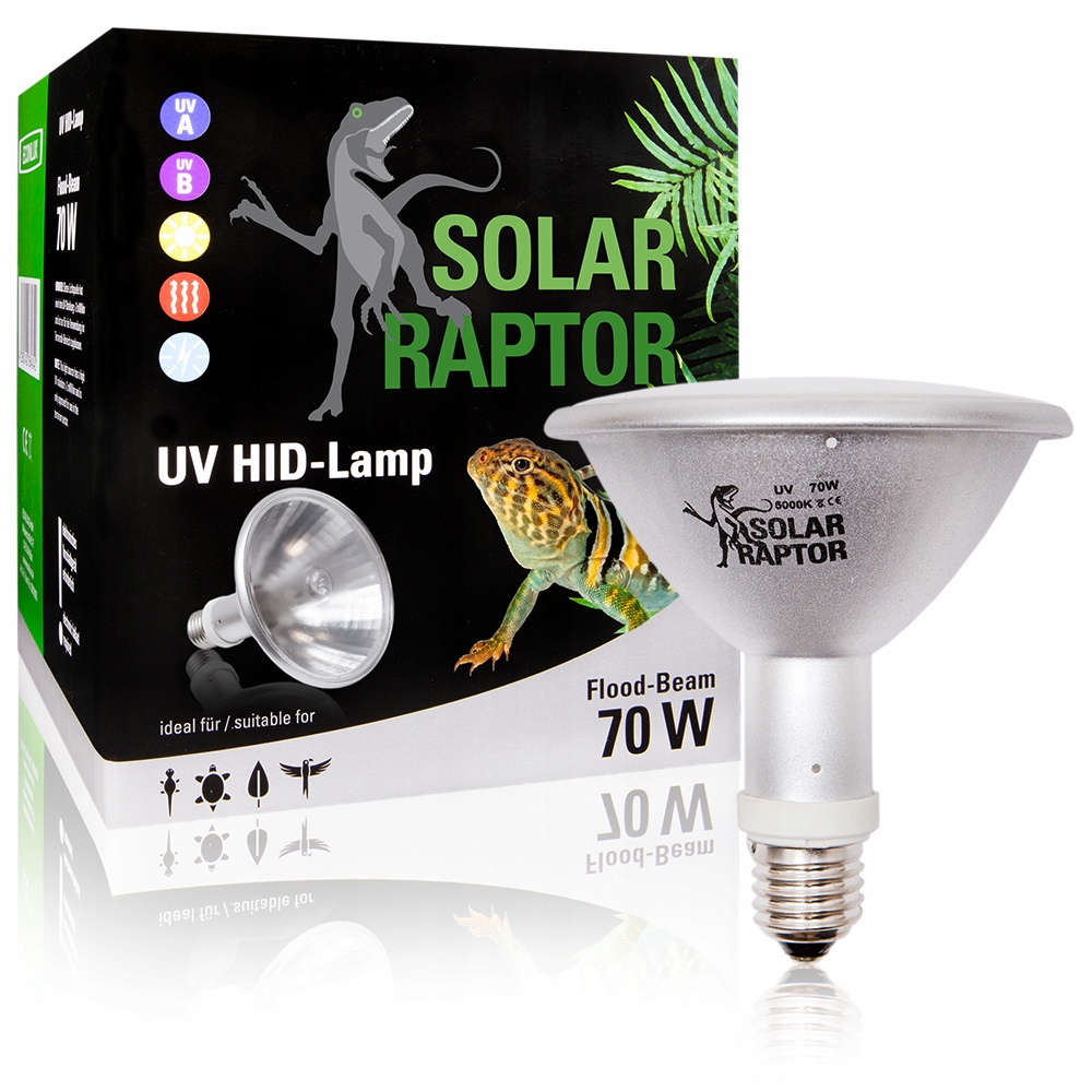 Levně Solar Raptor Hid Metahalogenová lampa 70W Flood