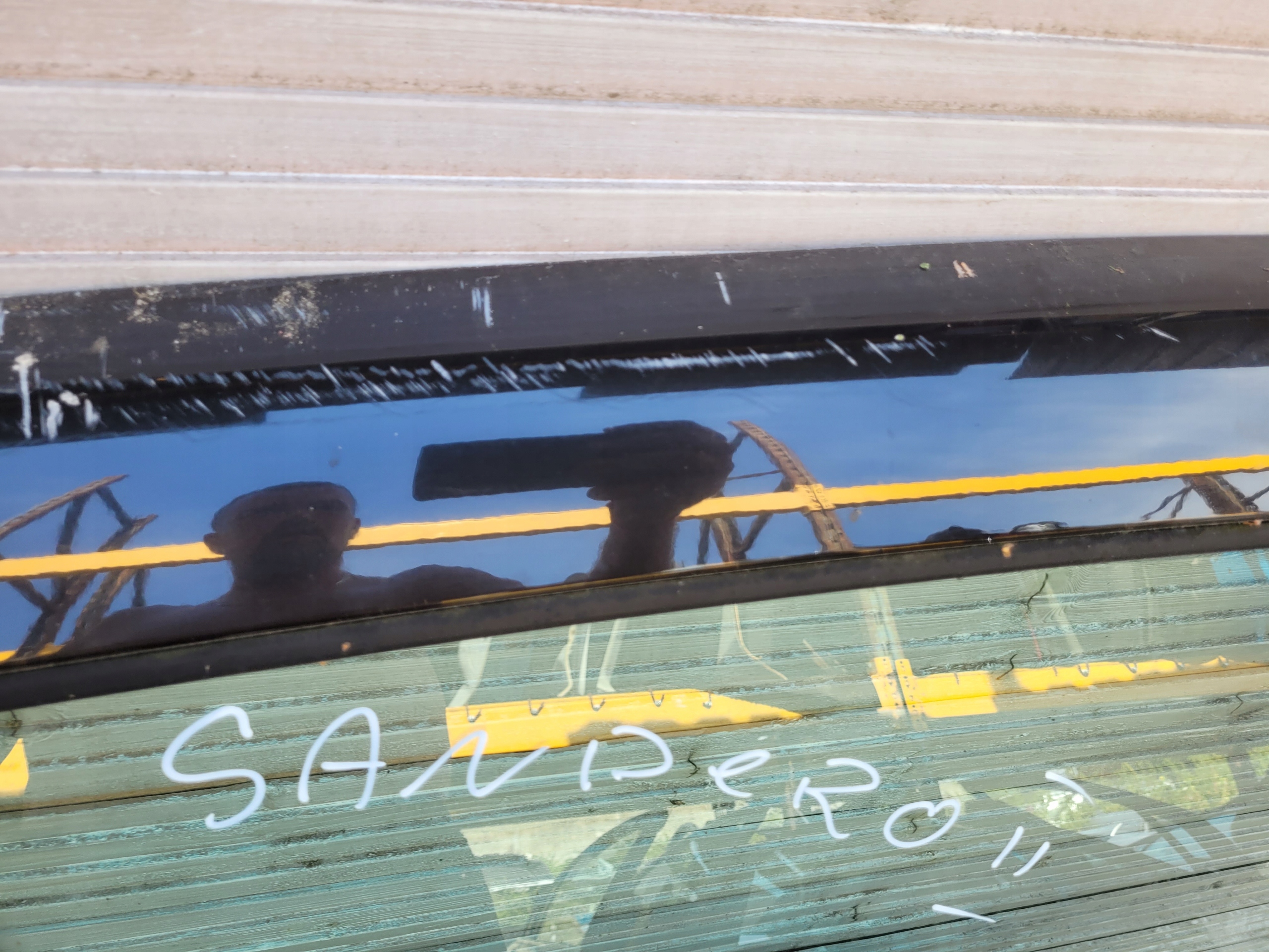 door rear. rear part right DACIA SANDERO II