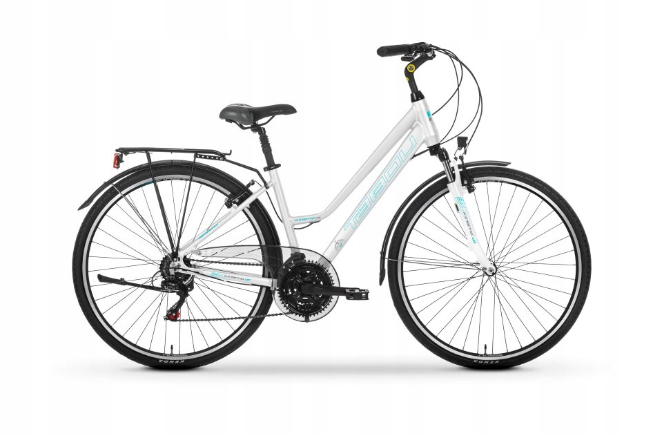Rower trekkingowy Tabou Kinetic 1.0 W rama 17 cali koło 28 " biały