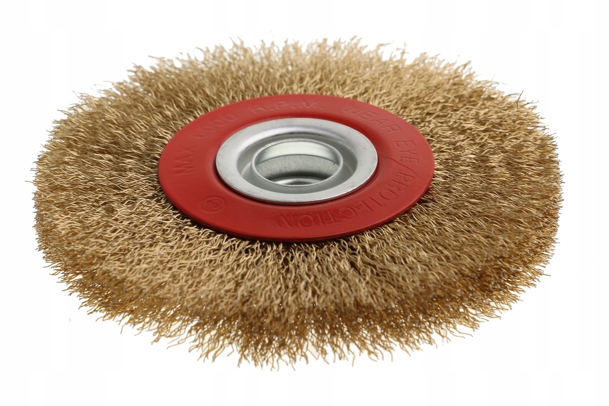 SZCZOTKA TARCZOWA OTWÓR 20 mm 125 mm DRUT STALOWY