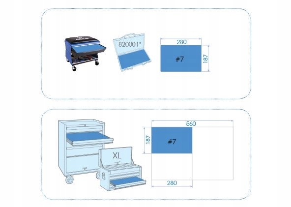 KING TONY Nasadki udarowe klucze 1 2 8 36mm 27szt Producent code 9 4827MP