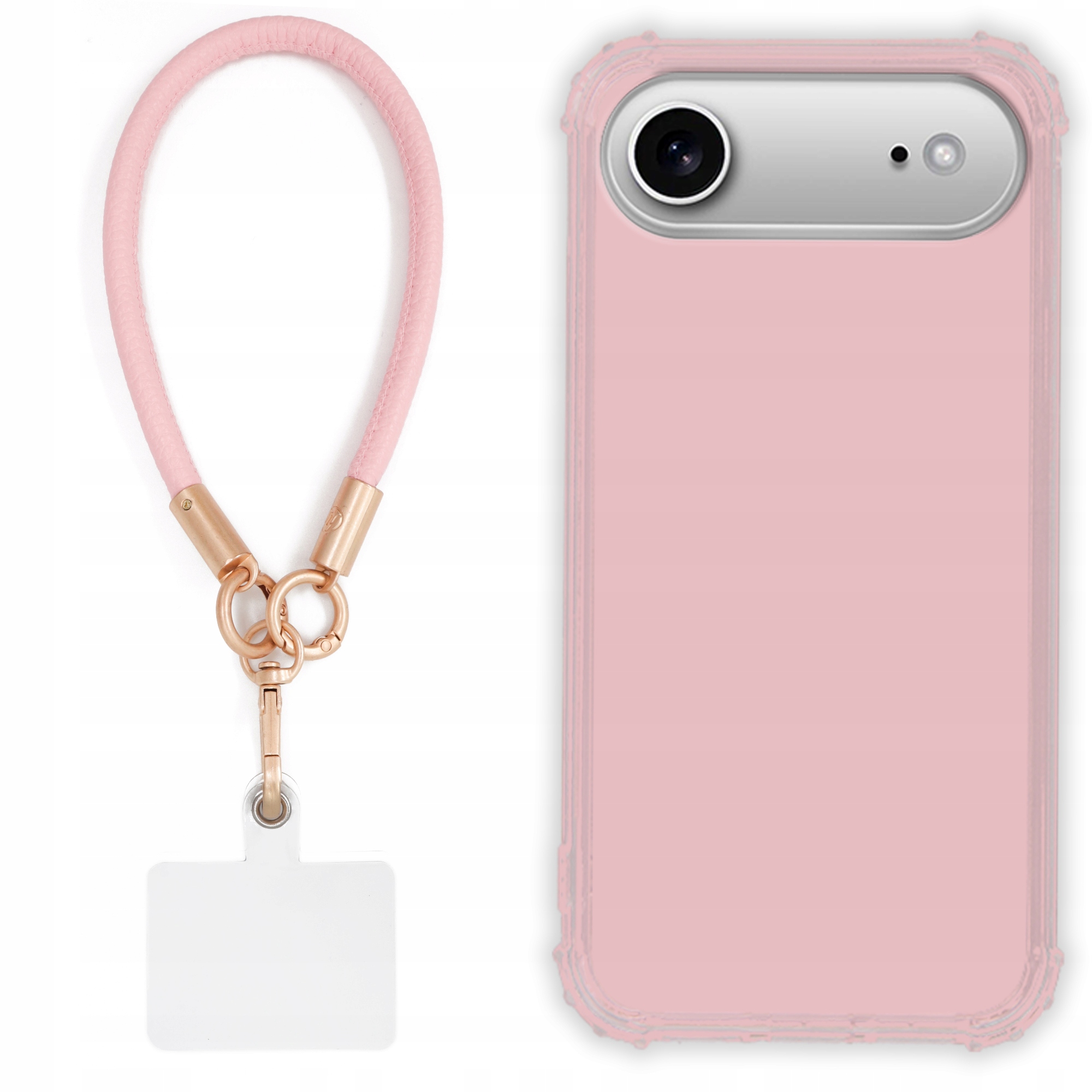 Puzdro Pre Iphone 17 Air Case Antishock Pinky Ružové Vodítko Sada Odolné