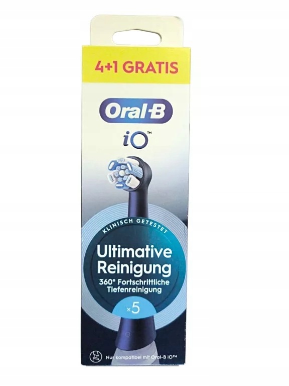 Końcówka Szczoteczki Oral-b Io Ultimate Clean Czarny (5SZTUK)