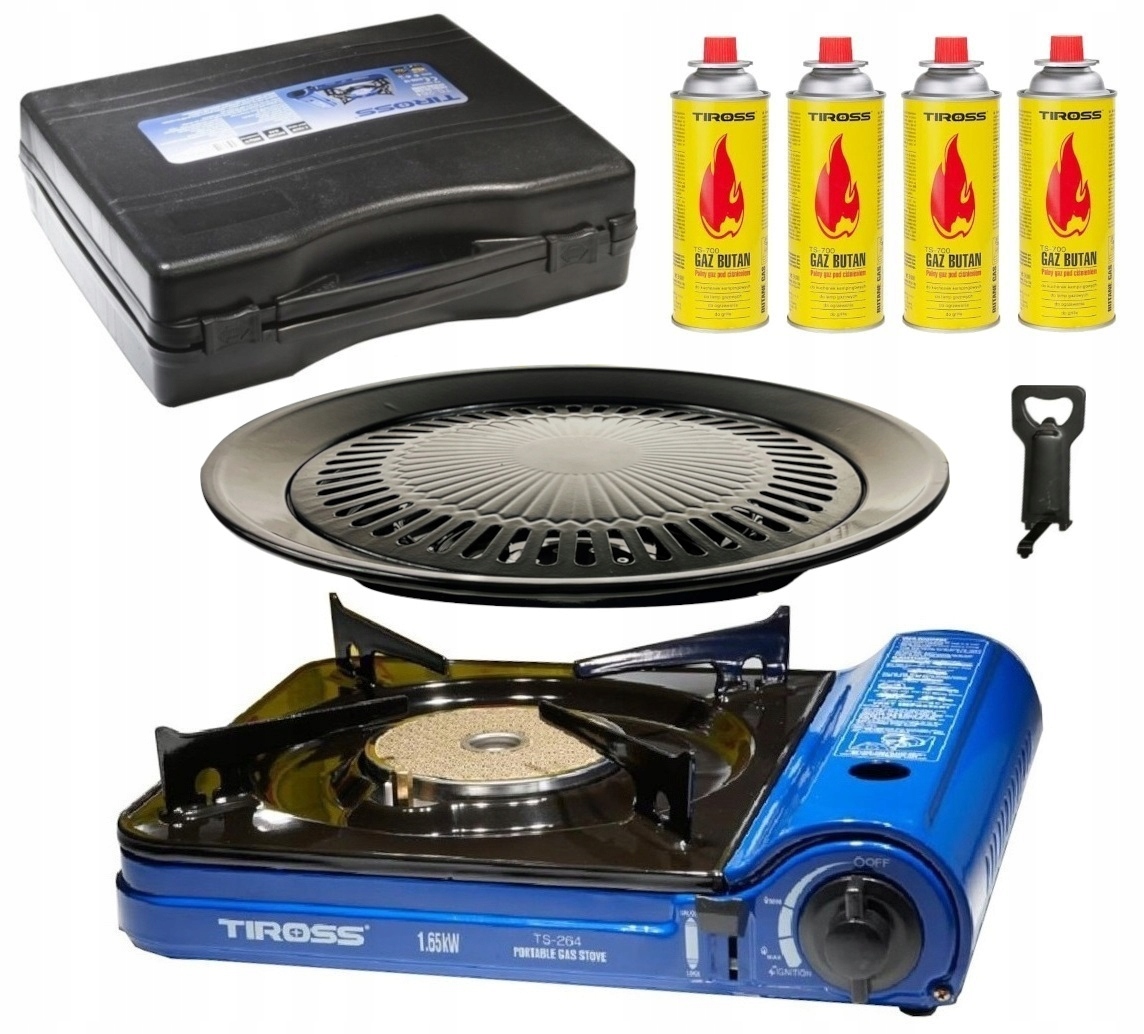 

Kuchenka Turystyczna Ceramiczna TS-264 Grill 4XGAZ