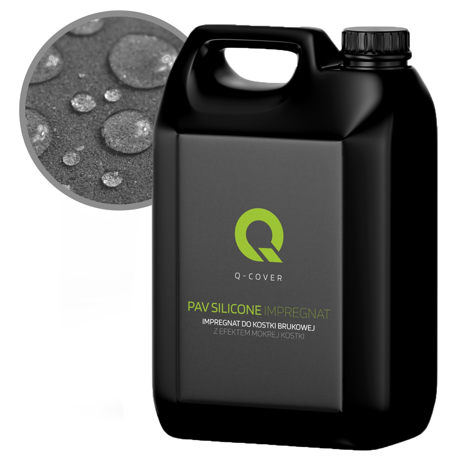 Impregnat Do Kostki Brukowej Z Efektem Mokrej Hydrofobowy Bezbarwny Wet 5L