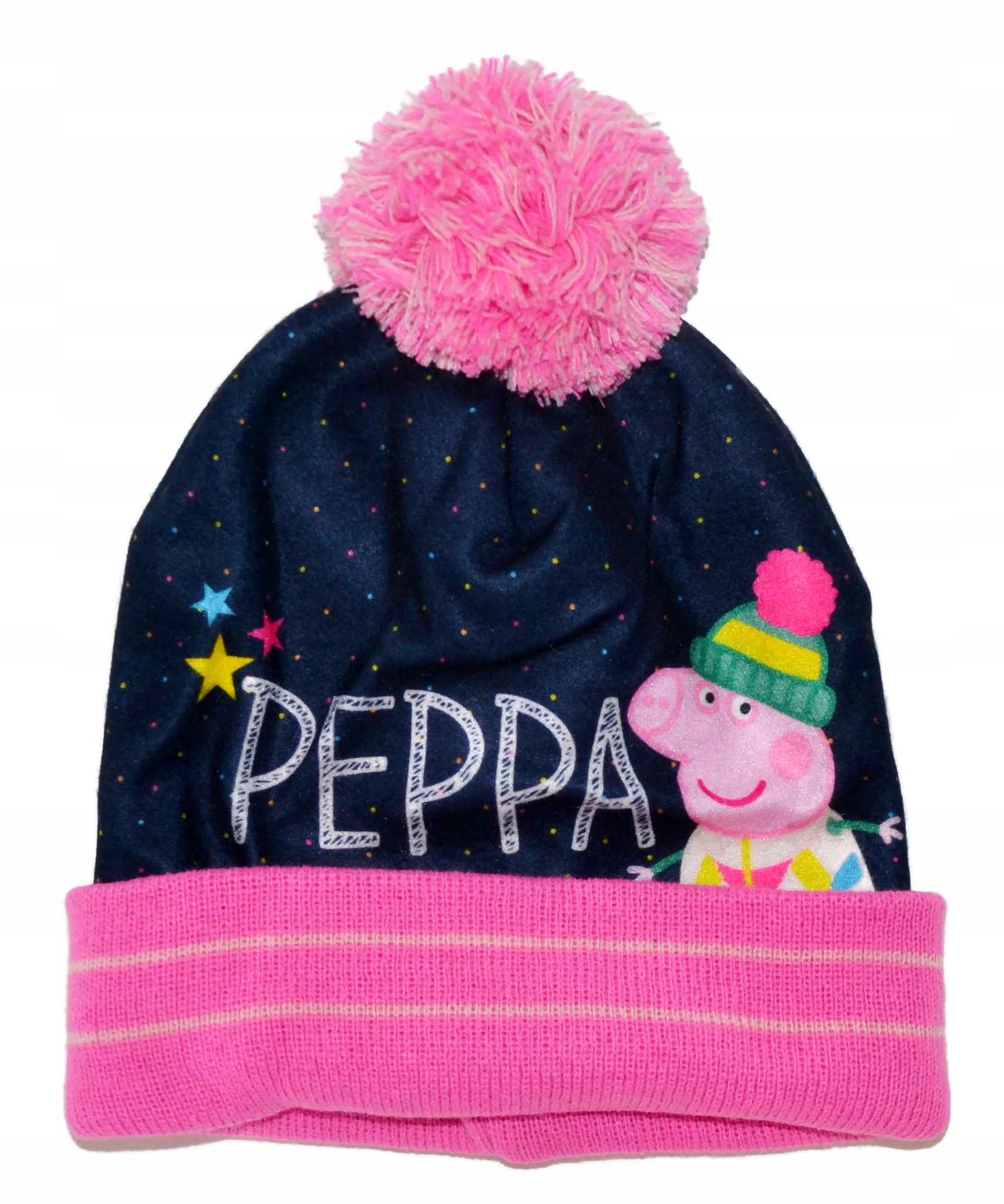

Czapka dzianinowa Świnka Peppa Pig 54 czapeczka