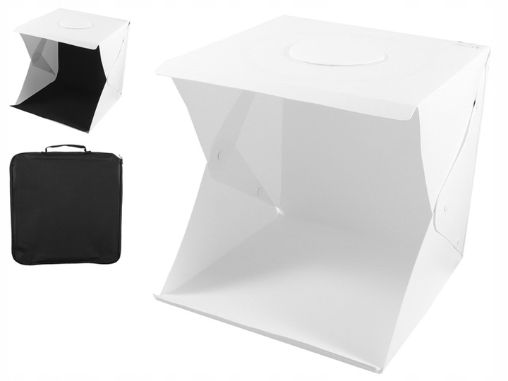 

Namiot Fotograficzny Bezcieniowy 40cm Lampy Led