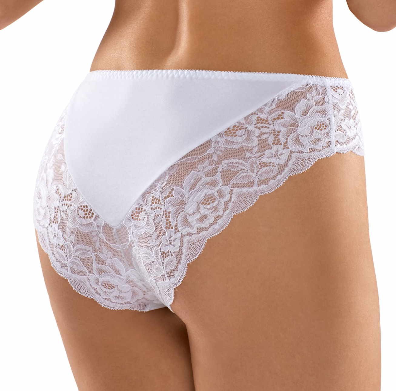 

Figi damskie Bbl 135 bawełna Białe Babell 46 /48