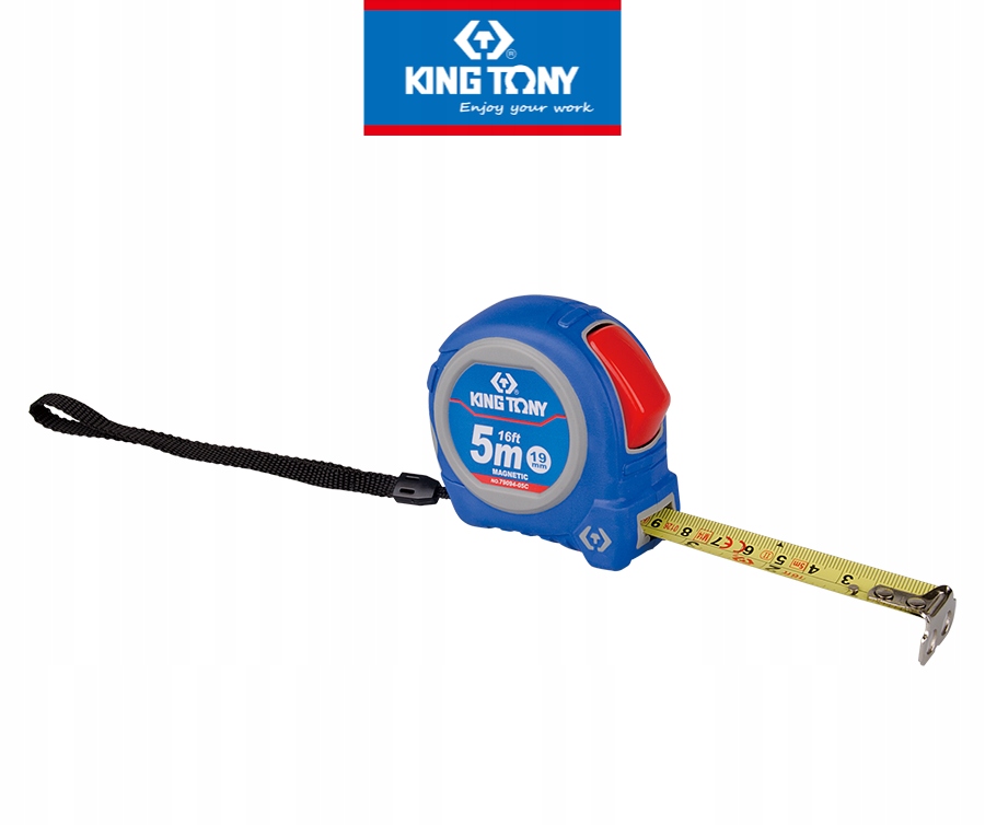 

miara 5m z magnesem King-tony