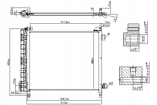 Nissens Kondenzátor Klimatizace Nissan Micra IV 1.2