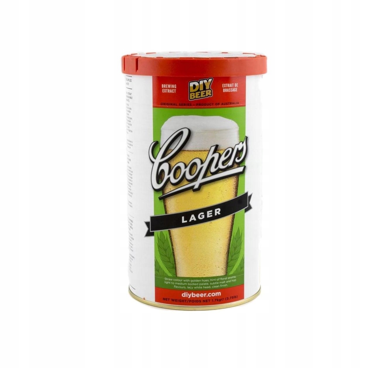 Levně Domácí pivo Coopers Lager brewkit brew kit