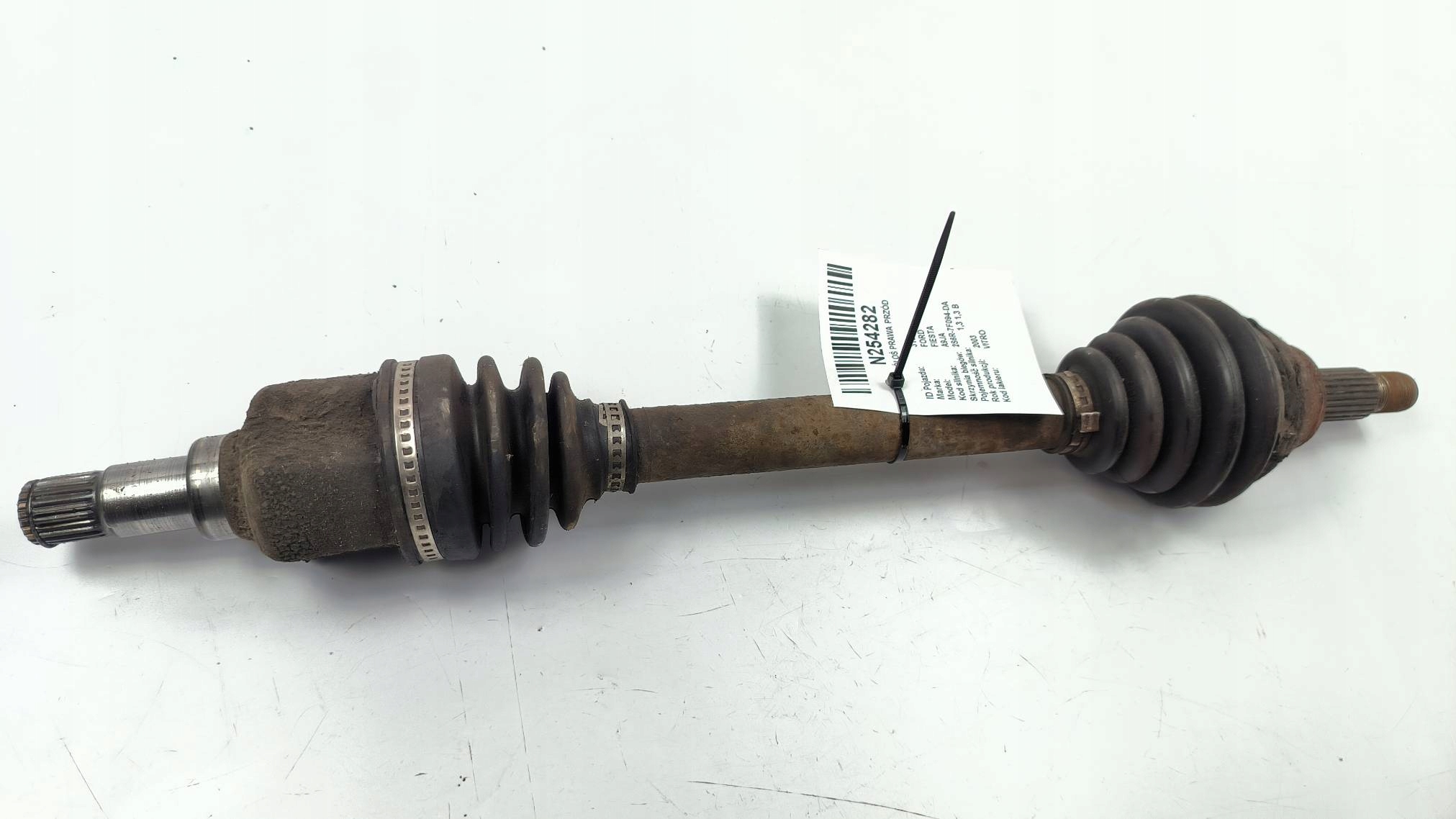 semi-axis left front FORD FIESTA MK6