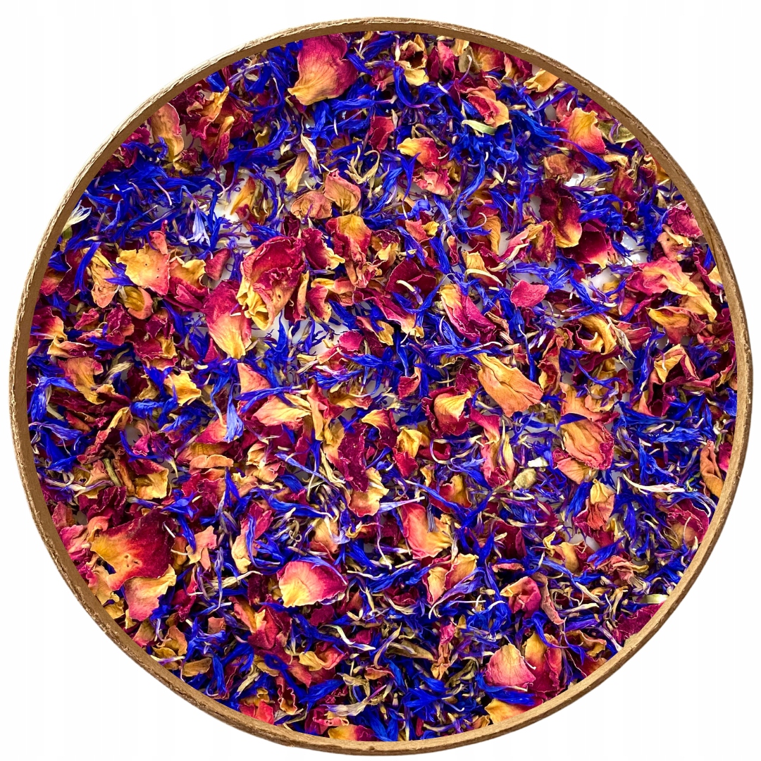 jedlé květy 100g posyp na dort dezerty zmrzlina dort dekorace Láska