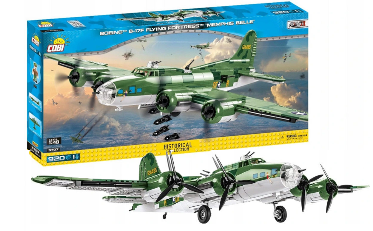 

Cobi 5707 Boeing B-17F Latająca Forteca Memphis