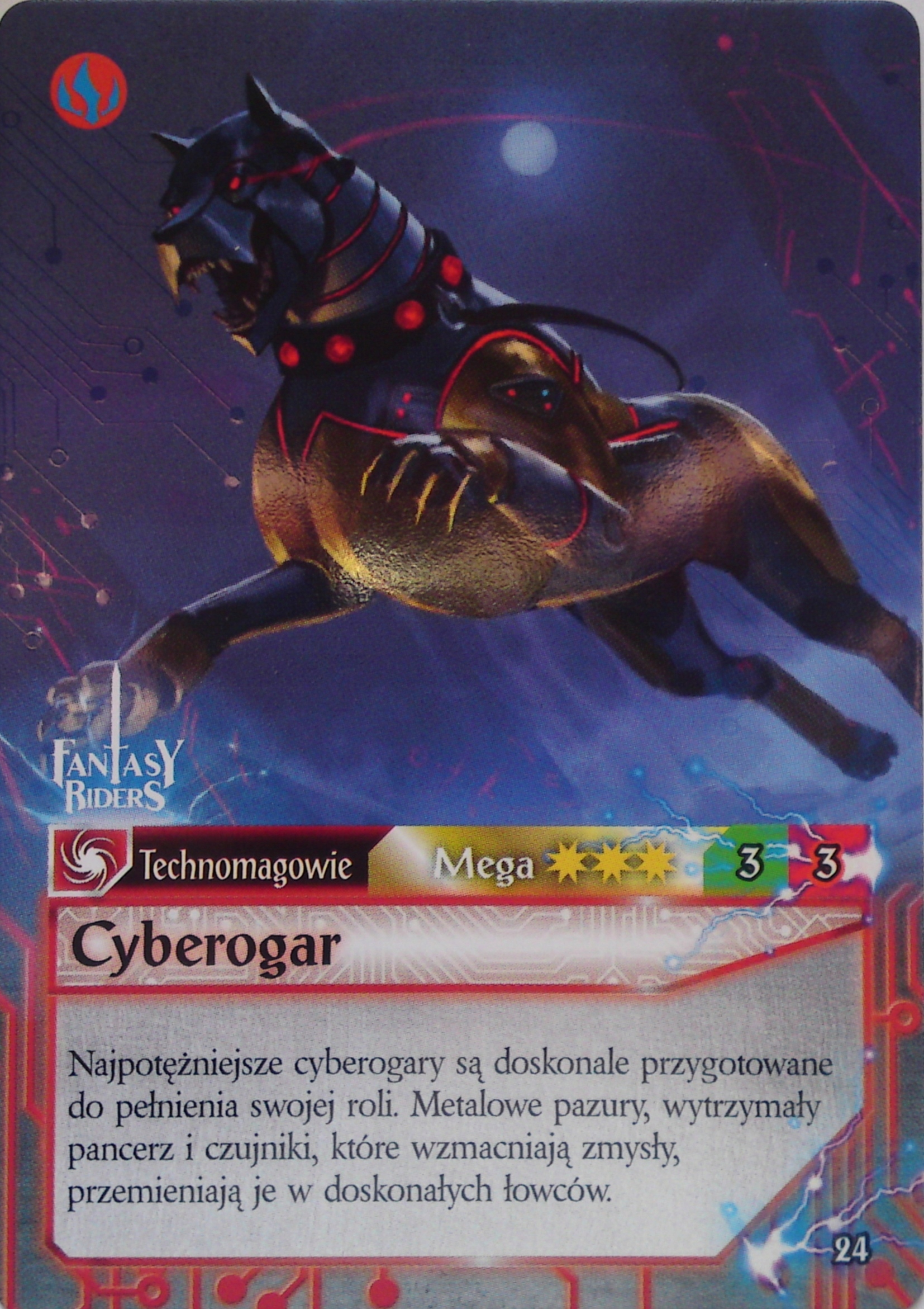 Panini Fantasy Riders Technomagowie Cyberogar 24