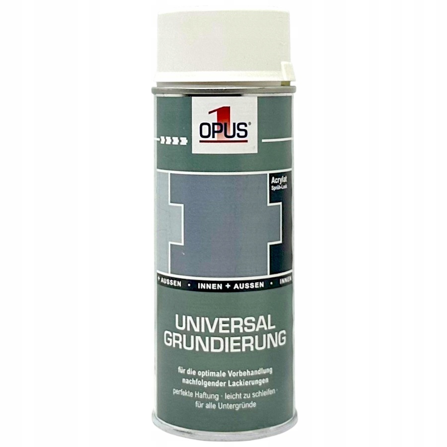 Opus1 Podkład uniwersalny Akrylowy Spray 400ML Biały