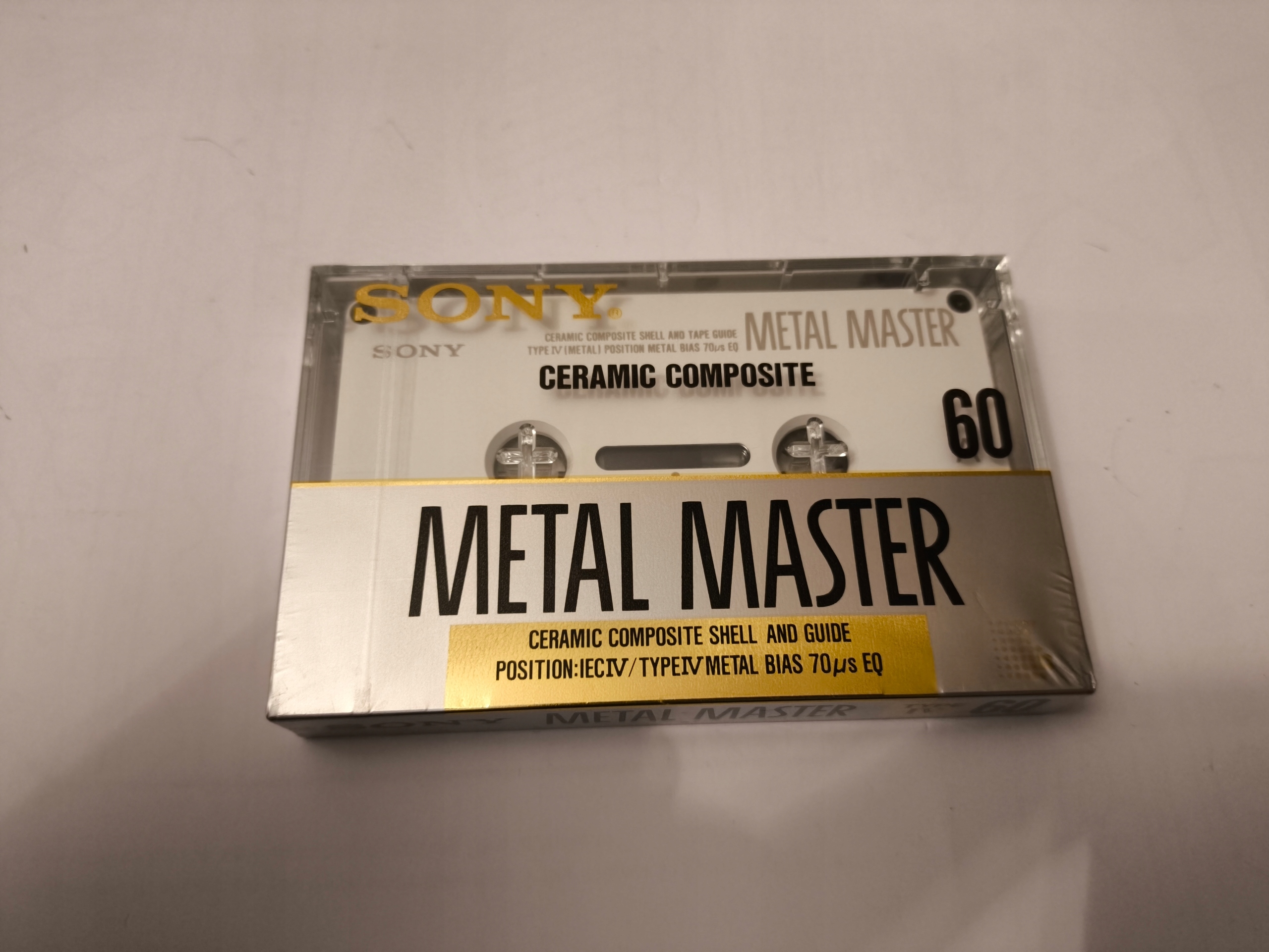 Sony Metal Master 60 Keramická japonská fólia typu IV $42