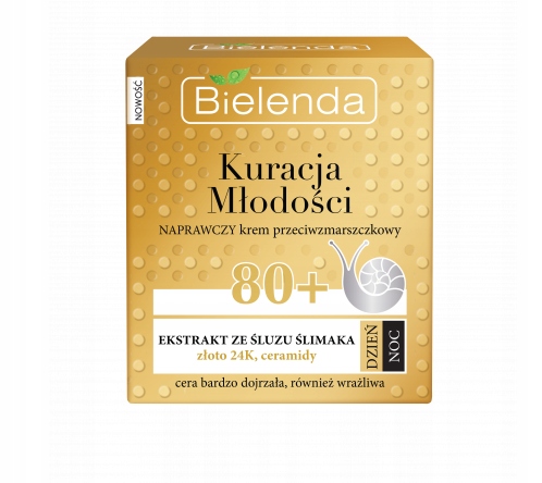 

Bielenda Kuracja Młodości 80+ ze śluzem ślimaka
