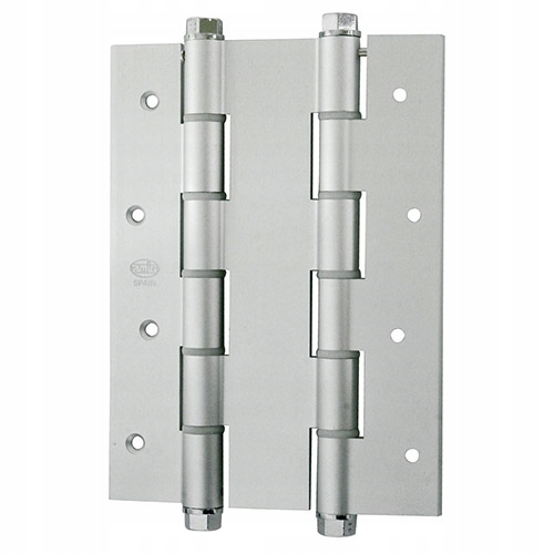 Hliníkový kyvadlový záves strieborný s reguláciou sily zatvárania 180x133 mm