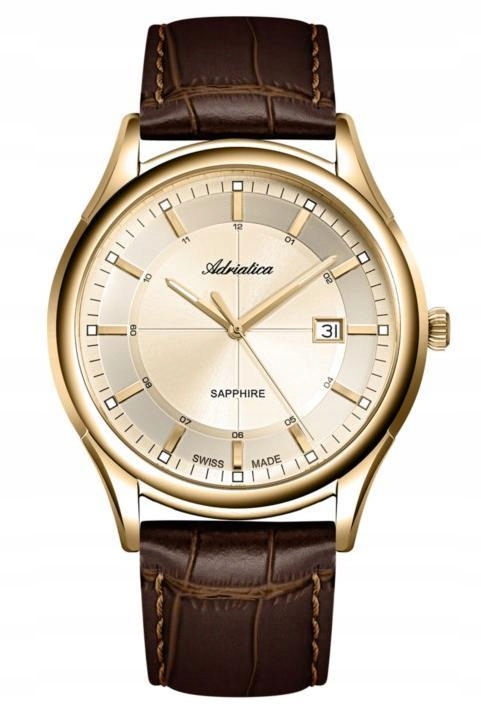 Nové Originální Pánské Hodinky Adriatica A2804.1B11Q Sapphire klasické