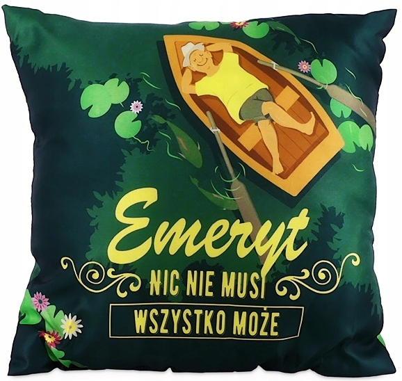 

Mięciutka Poduszka, dla Emeryta Taty, Męża