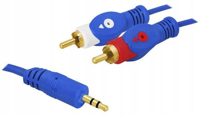 

Kabel 2 Rca Czincz Jack 3,5mm 1,5m Audio Stereo