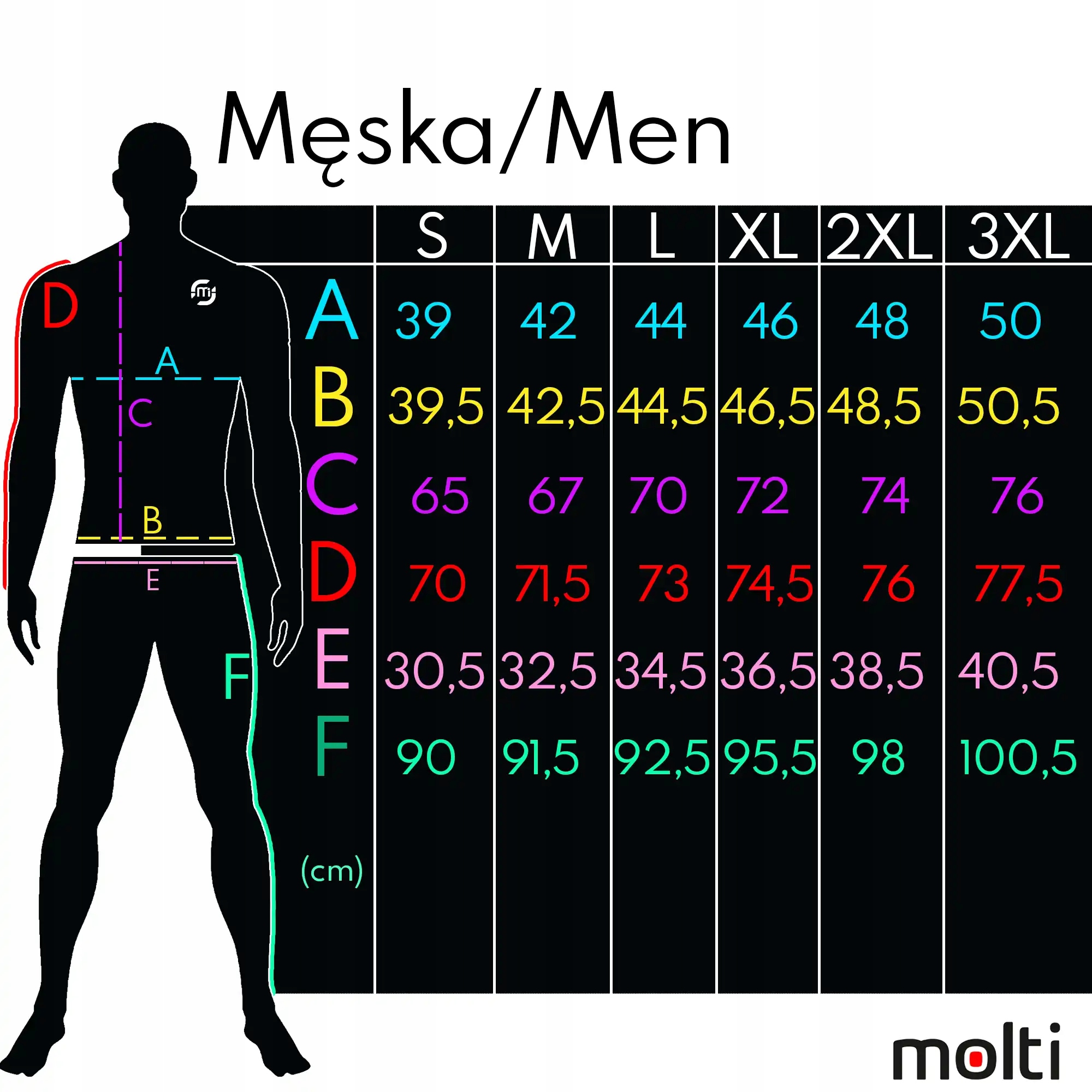 Bielizna termoaktywna koszulka męska bluza M molti Kolor czarny