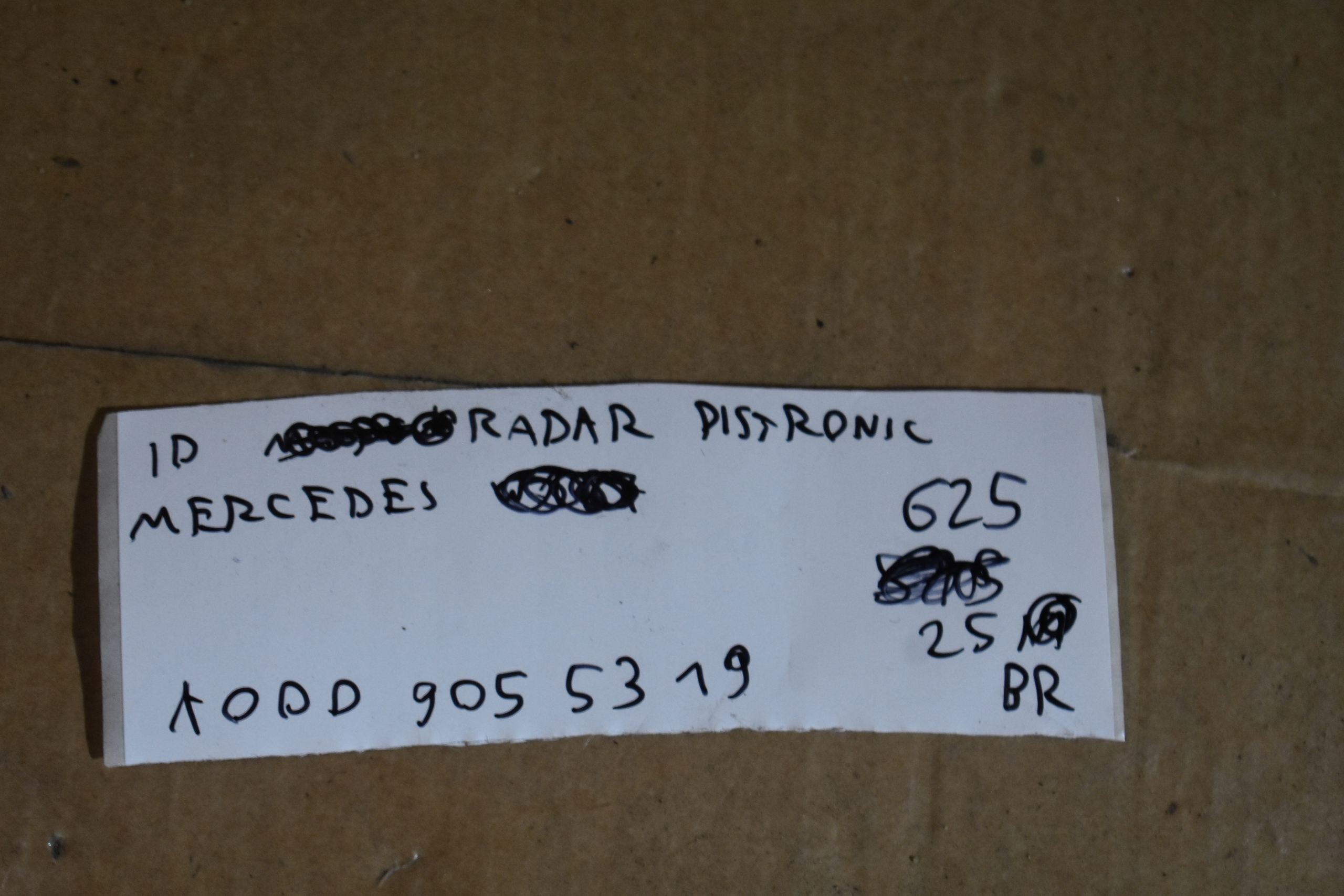 IDEALNY RADAR DISTRONIC MERCEDES 1
