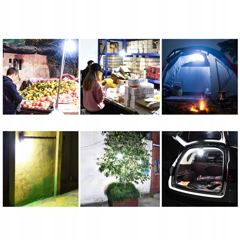 LAMPY SOLARNA SŁONECZNE LED AWARYJNE OŚWIETLENIE KEMPINGOWE KREATYWNA USB Model 2718220092112