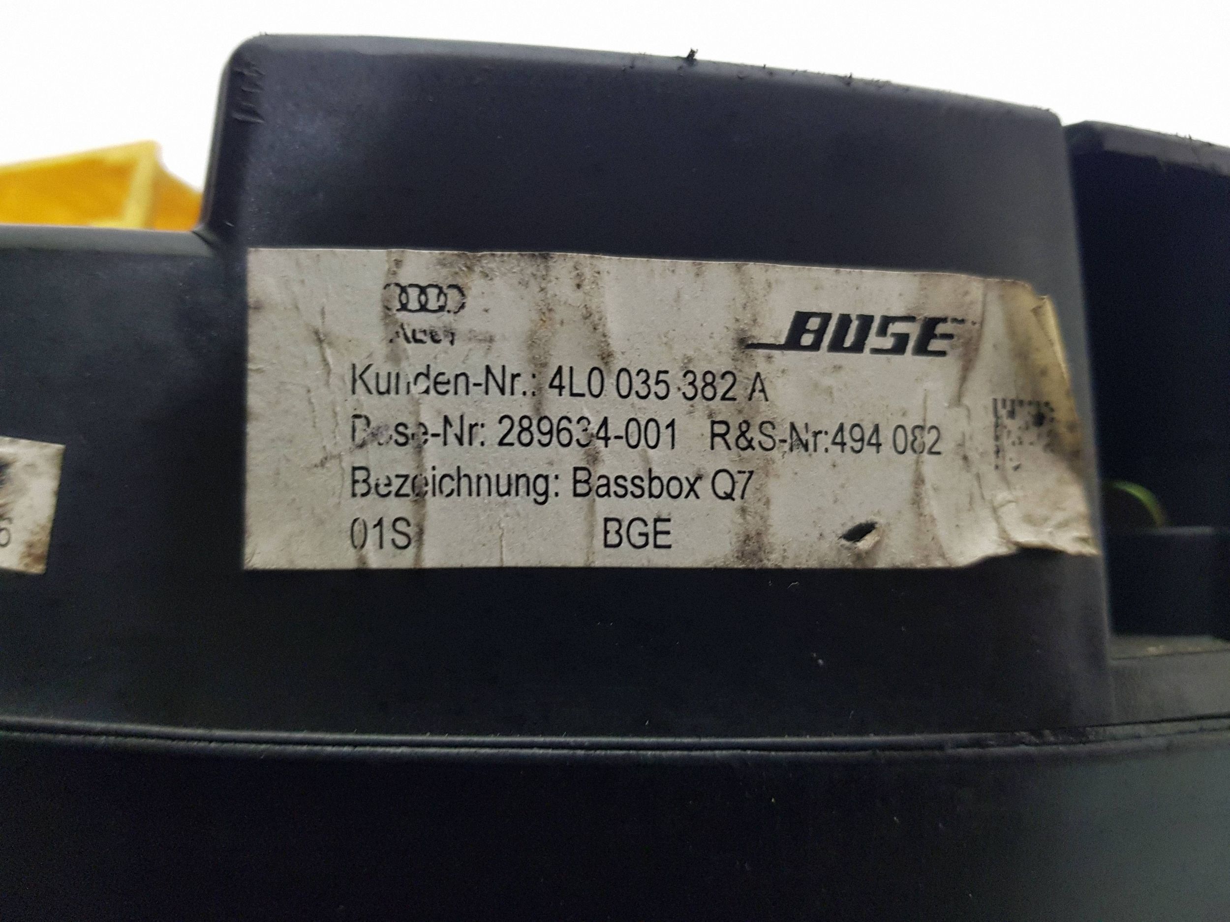 Subwoofer BOSE Audi Q7 4L 4L0035382A