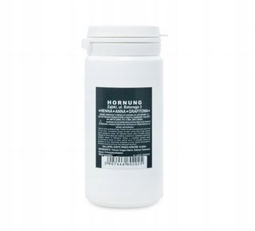 

Henna Proszkowa do Brwi Hornung Grafitowa 50g
