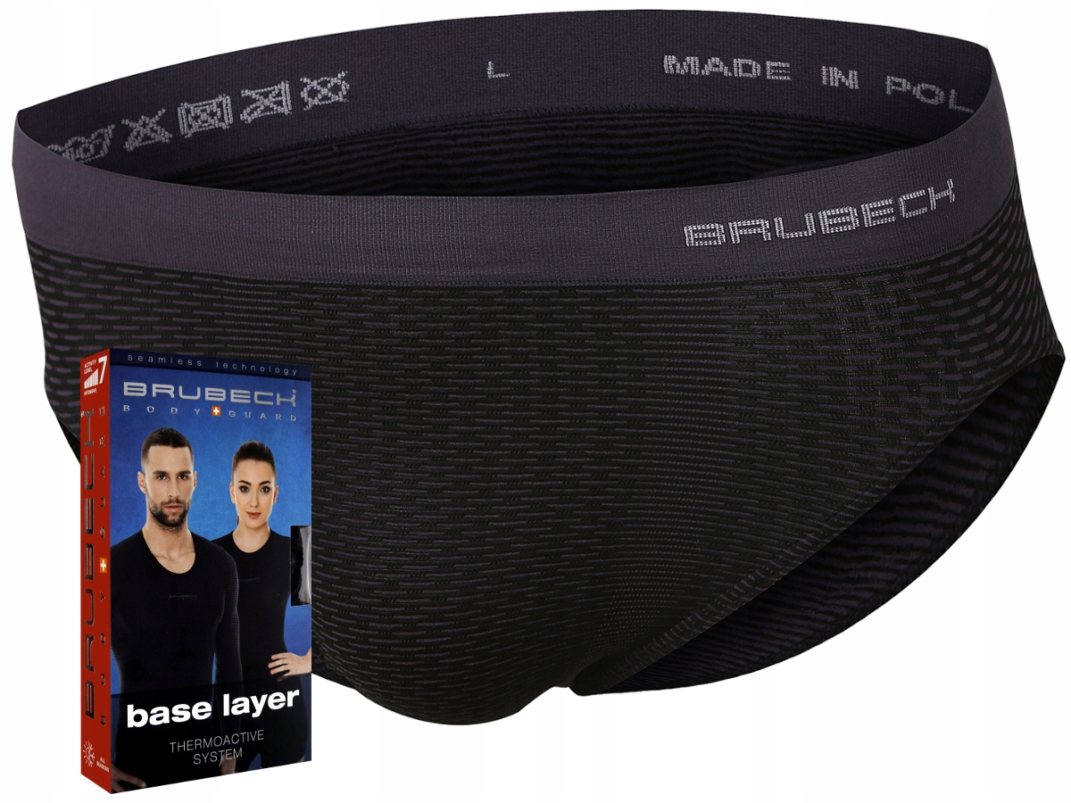 Pánské slipy Brubeck BE10040 3D Termo r XL