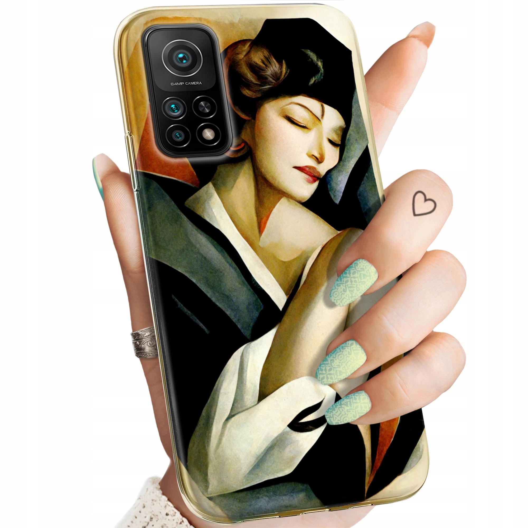 Etui Do Xiaomi MI 10T Pro 5G Art Deco Łempicka Tamara Barbier Obudowa