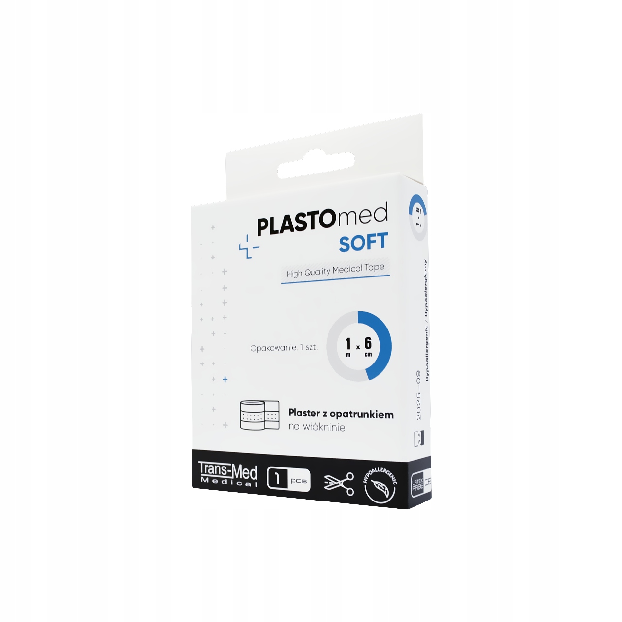 

Plaster Włokninowy PLASTOmed Soft 6cm x 1m 1SZT