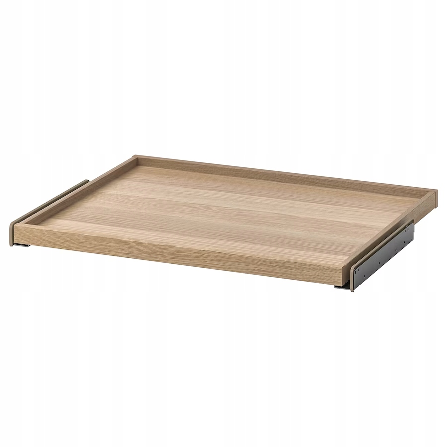 Ikea Komplement Výsuvná miska dub mořená 75x58 cm