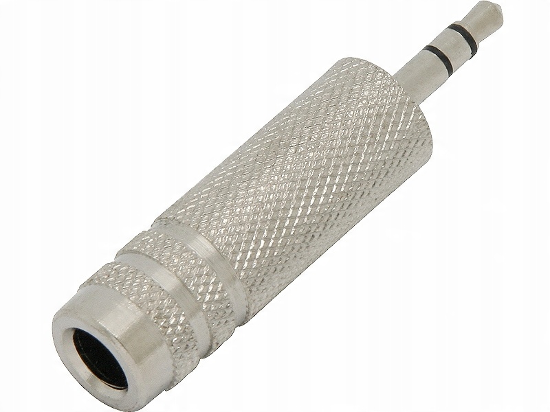 

Przejście Jack WTYK.3,5 Gniazdo 6,3 Stereo Metal