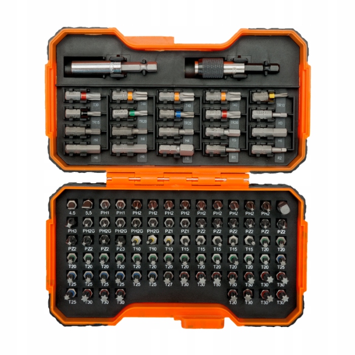 BAHCO Zestaw Bitów 100 Elementów Wielokolorowy — miniatura 8