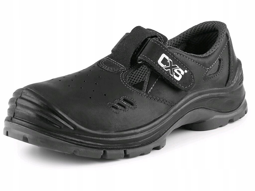 Sandál kovový nosník kožený Cxs Safety Steel Iron S1 vel.43