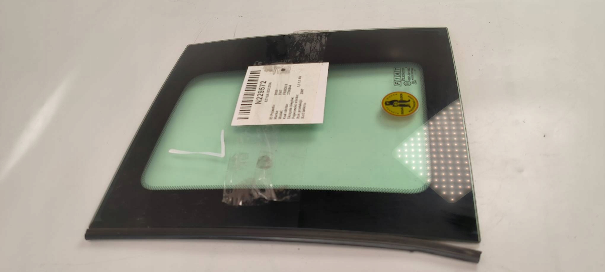 window bodywork left rear part FIAT PANDA II