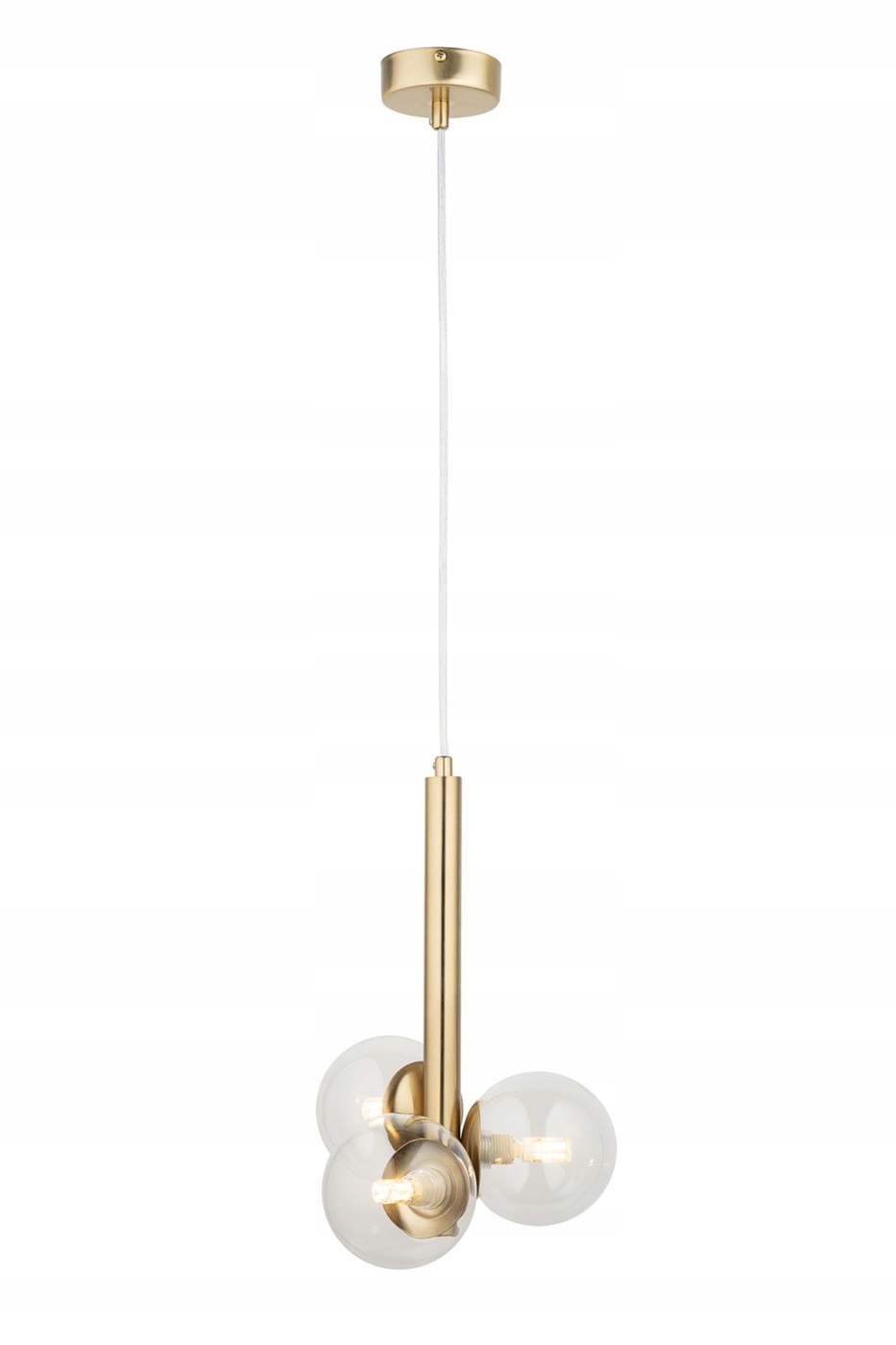 Závěsná lustrová lampa Sigma Perla Lux III 40855 3xG9 transparentní