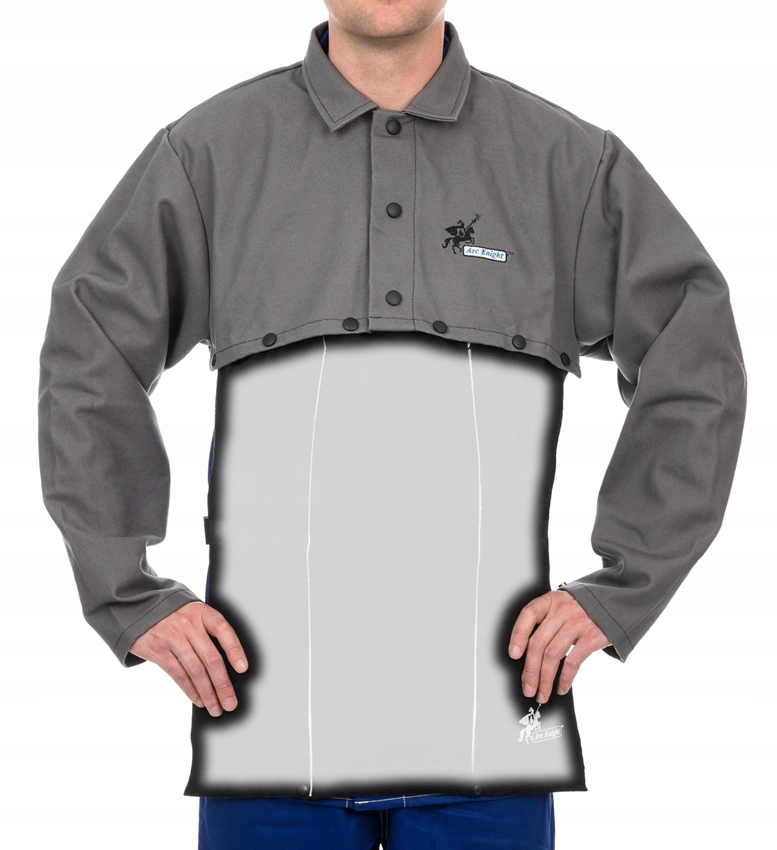 Bolerko spawalnicze trudnopalne dla spawacza ochrona rąk i barków Weldas XL