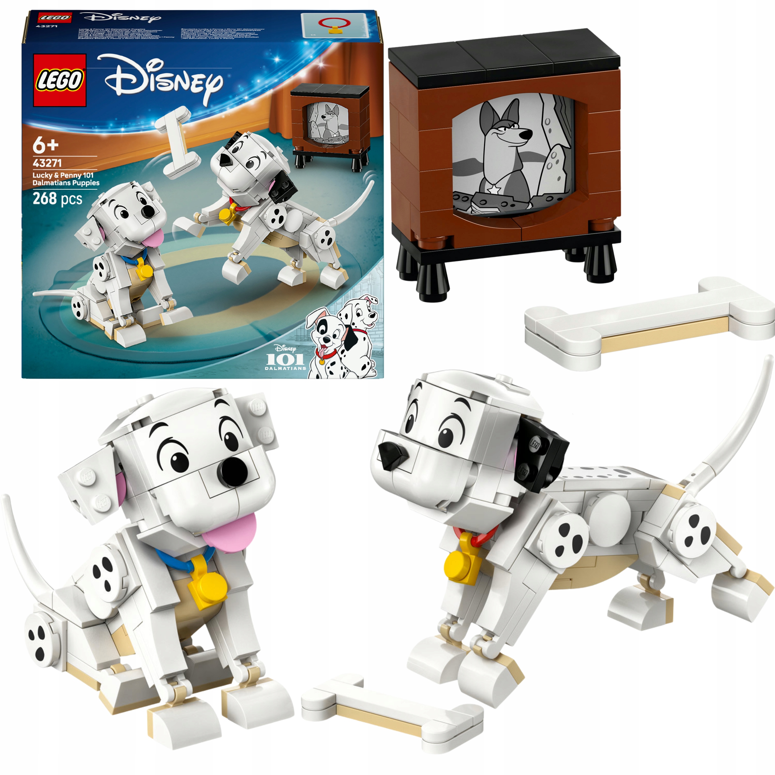Lego Disney 43271 101 Dalmatyńczyków Zabawka Na Święta Dla Dzieci