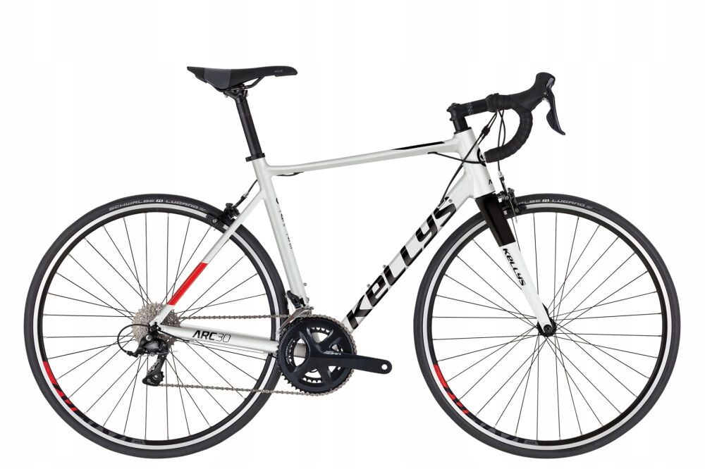 Rower szosowy Kellys Arc 30 Alu Carbon white black L 55cm