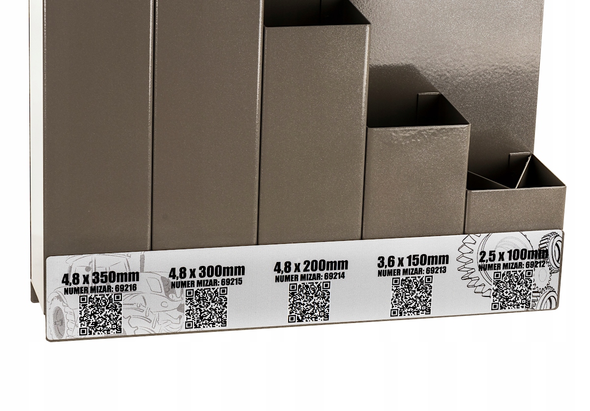 Organizer uchwyt do opasek zaciskowych MIZAR Producent code 69312