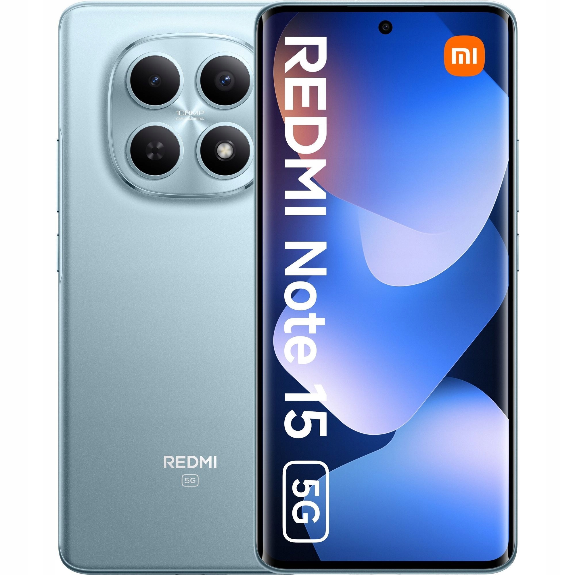 Smartfon Xiaomi Redmi Note 15 6/128GB 6.77” 120Hz 108Mpix 5G Glacier Blue