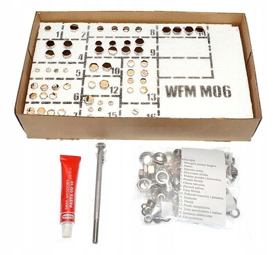 Sruby nierdzewne nadwozia polerowane WFM 125 M06