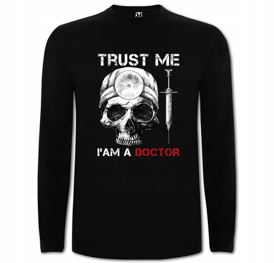 

Long Doktor Lekarz Prezent Doctor Czacha Skull XXL