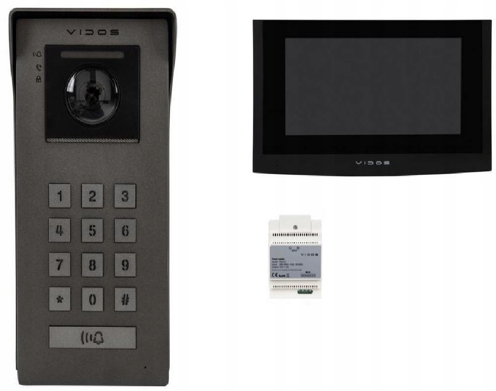 Wideodomofon Vidos 2IP S200/M200B-X